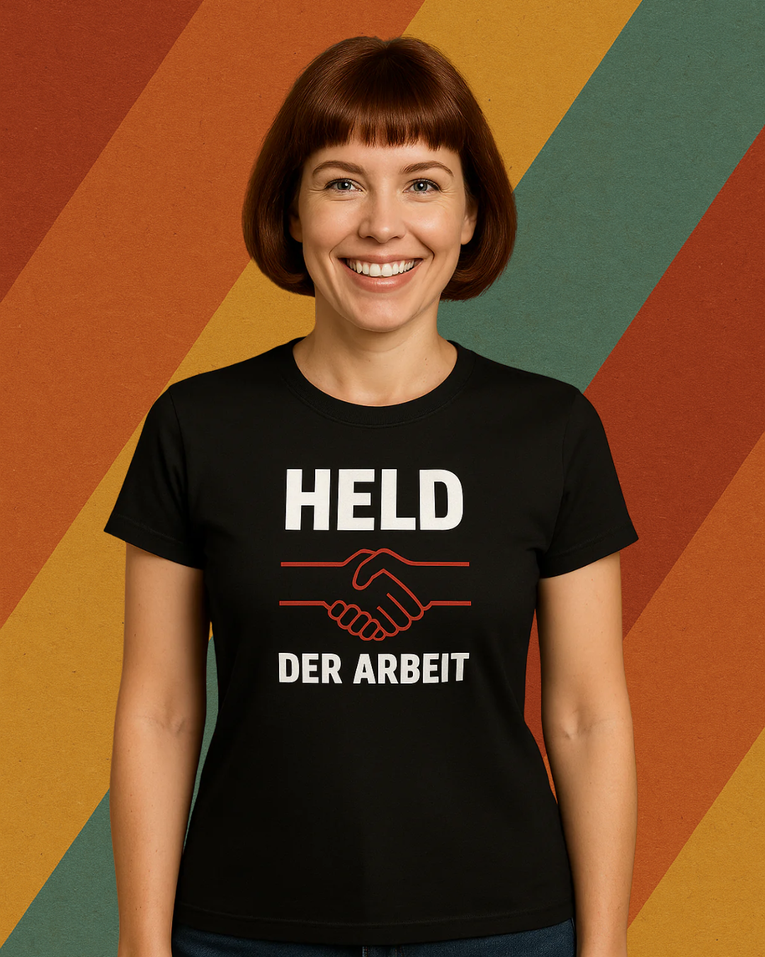 Held der Arbeit Damen T-Shirt