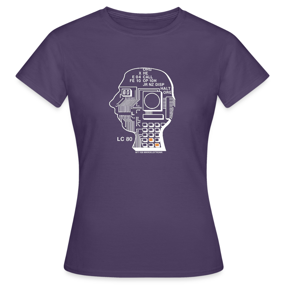 Frauen T-Shirt - Dunkellila