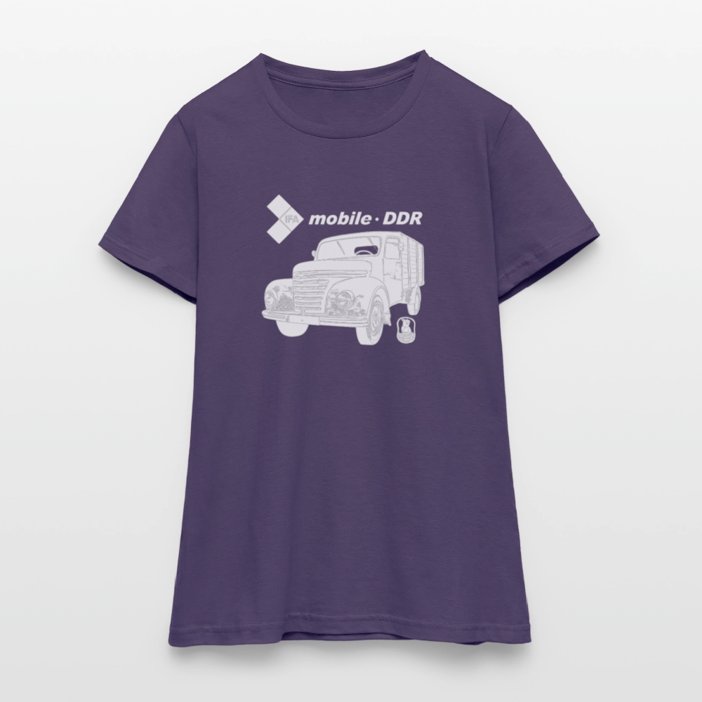 Frauen T-Shirt - Dunkellila