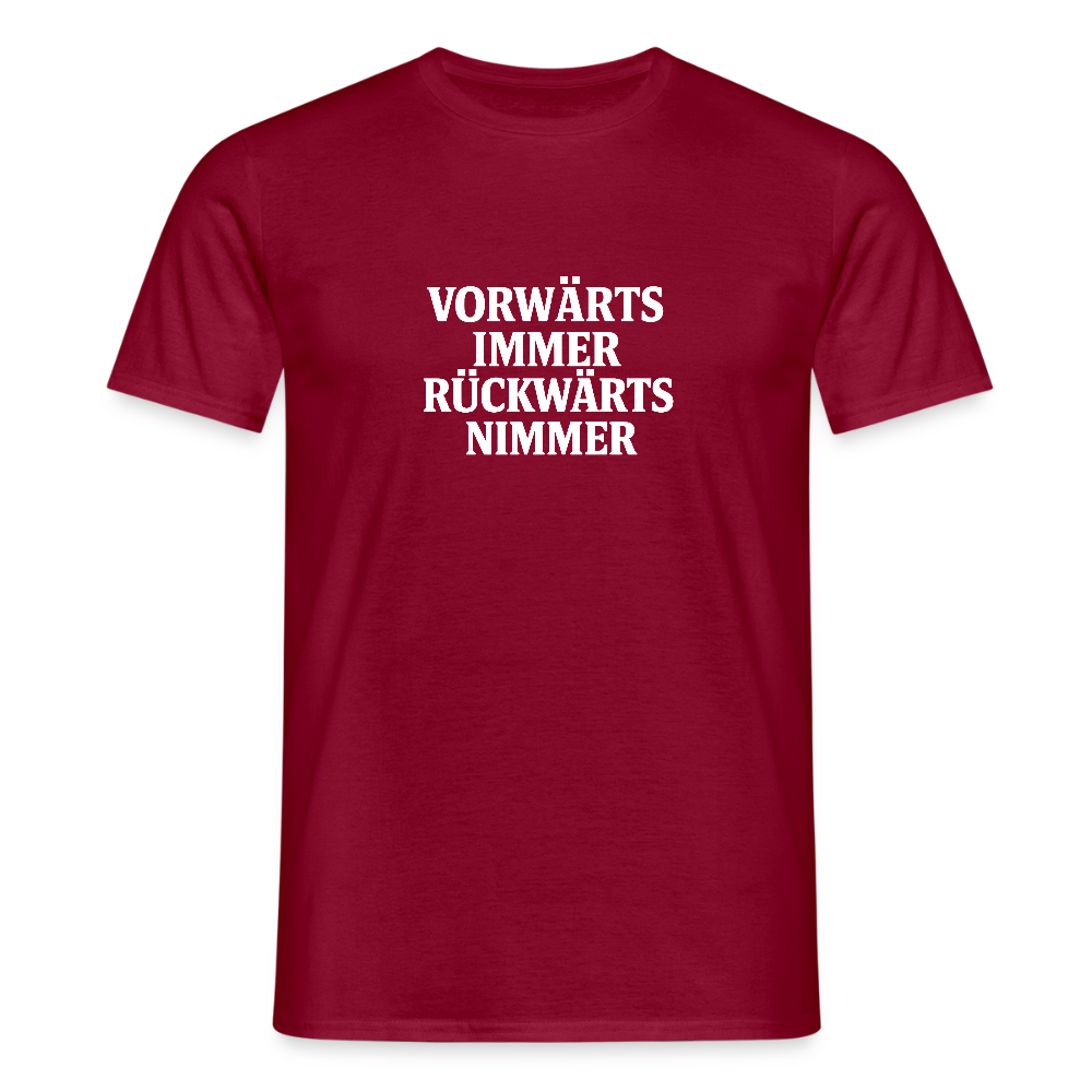 Männer T-Shirt - Ziegelrot