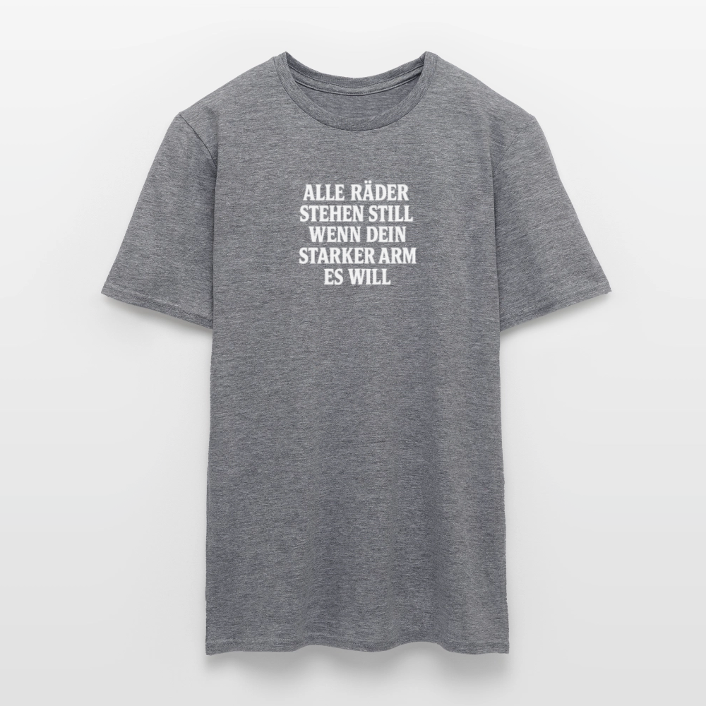 Männer T-Shirt - Graphit meliert