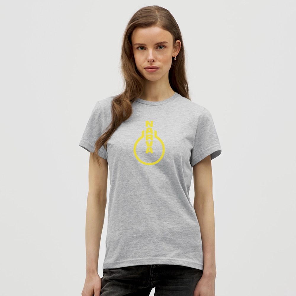 Frauen T-Shirt - Grau meliert