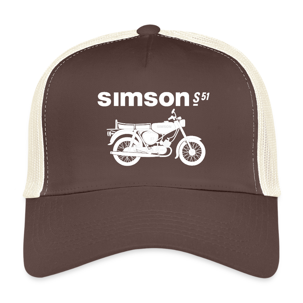 Trucker Cap - Braun/Beige