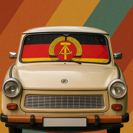 KFZ Frontscheiben Abdeckung DDR Design Sonnenschutz