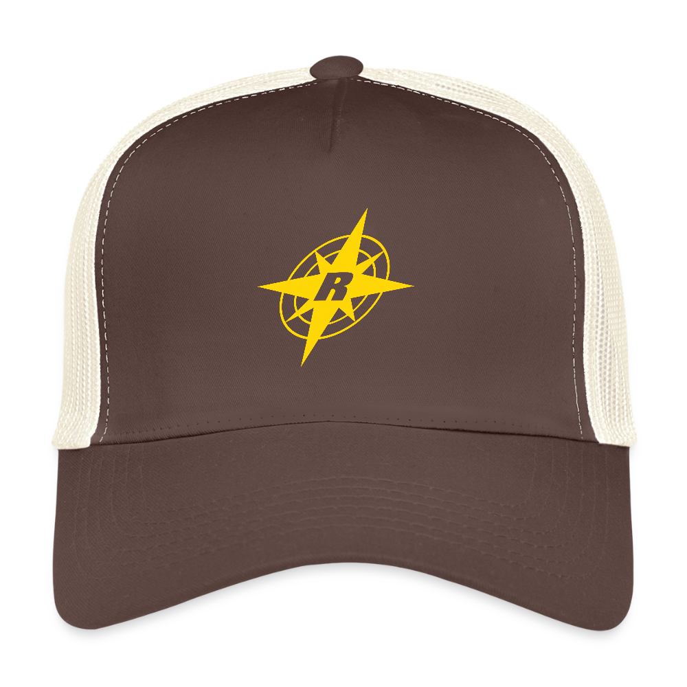 Trucker Cap - Braun/Beige