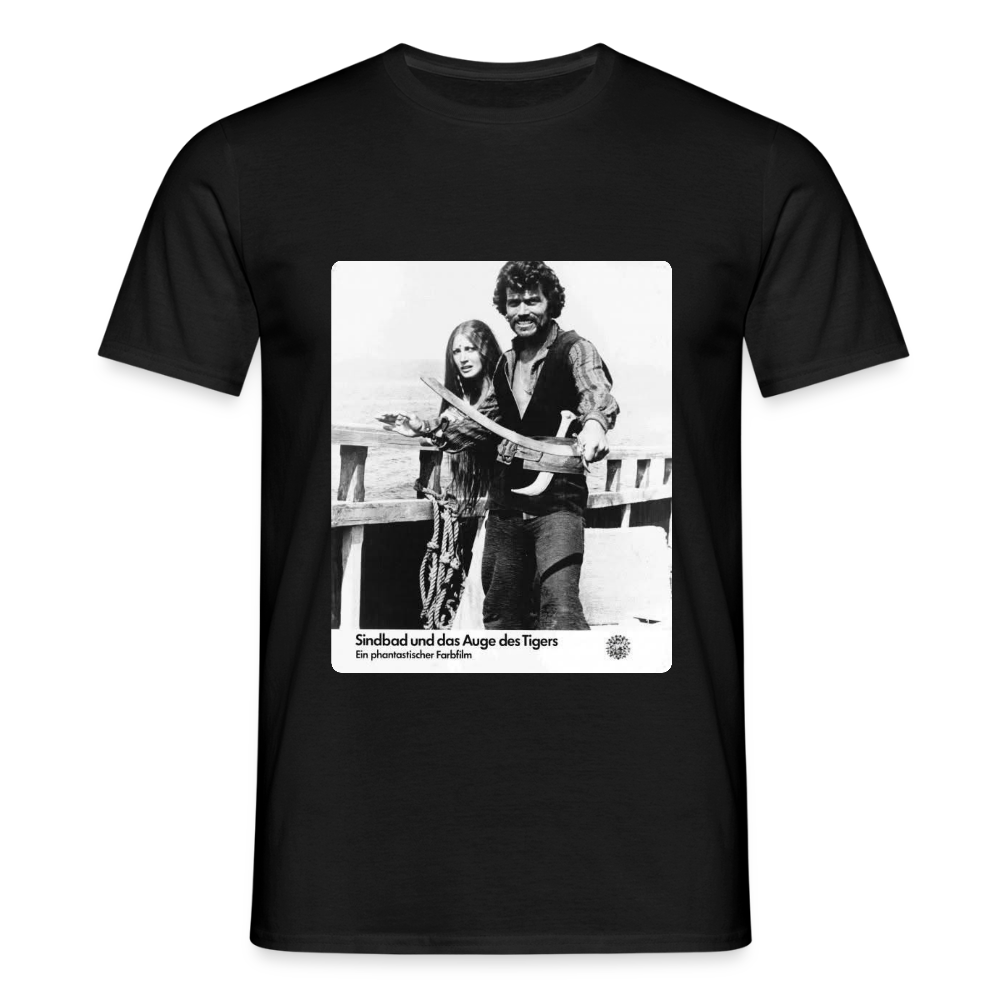 Männer T-Shirt - Schwarz