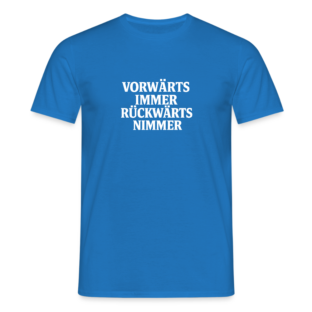 Männer T-Shirt - Royalblau