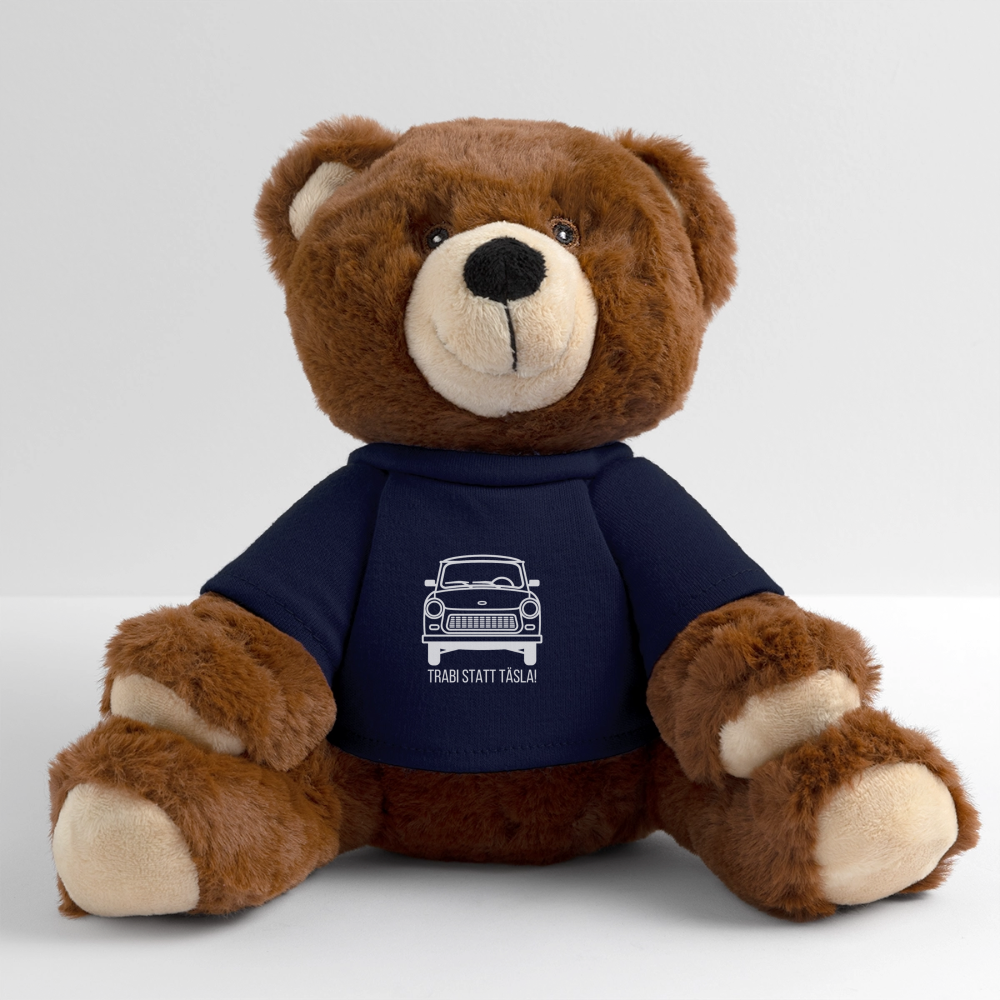 MiniFeet® RecycelBär® Teddy Bear Brown - french navy