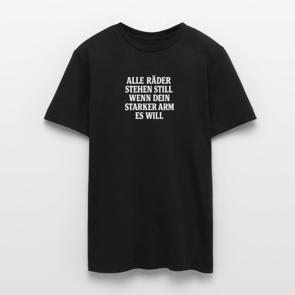 Männer T-Shirt - Schwarz