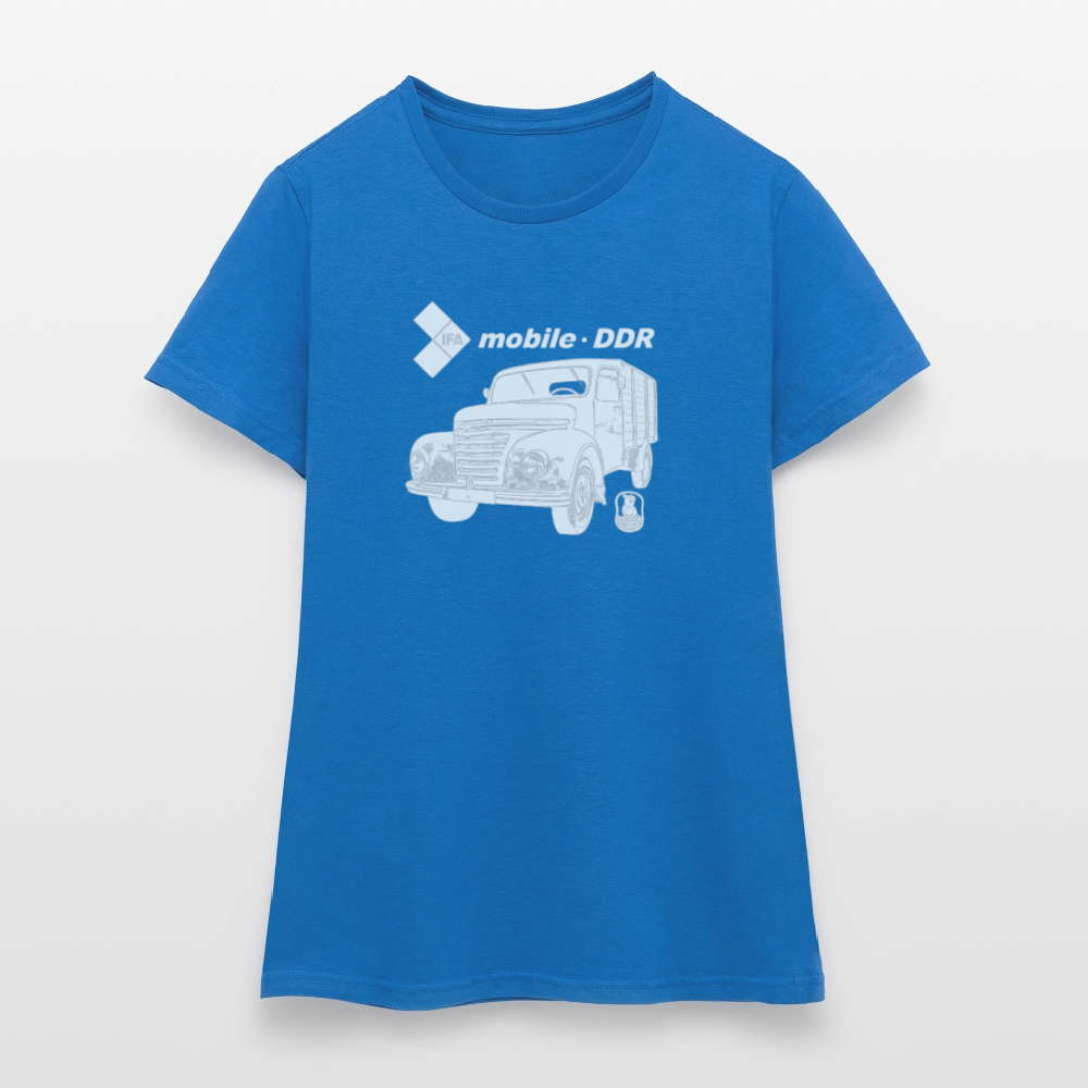 Frauen T-Shirt - Royalblau