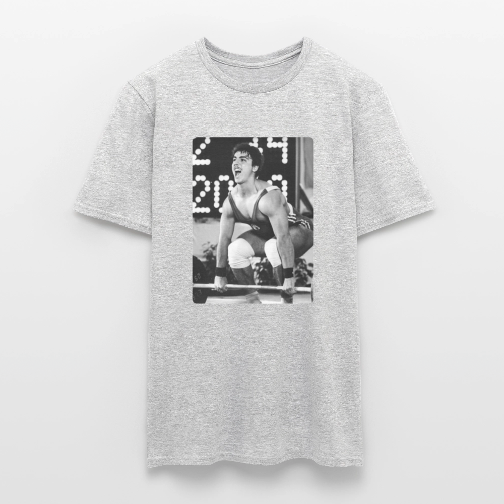 Männer T-Shirt - Grau meliert