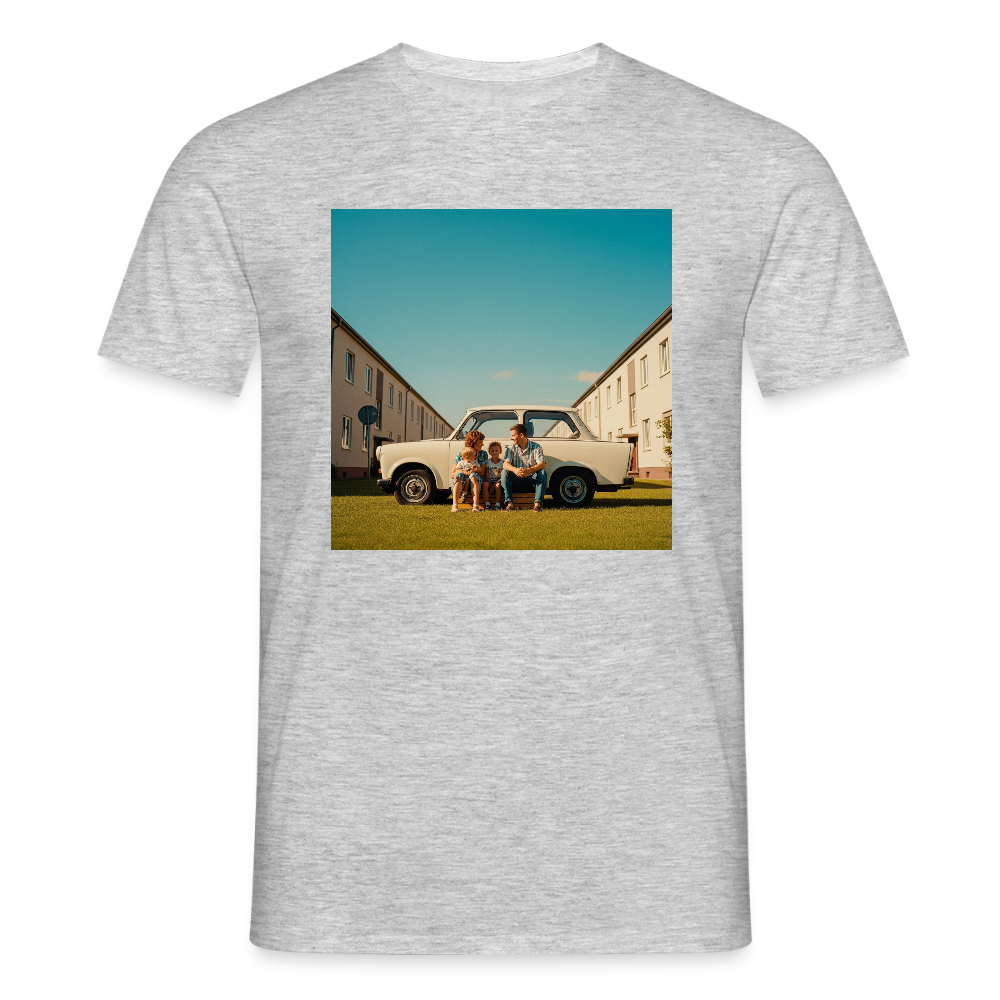 Männer T-Shirt - Grau meliert