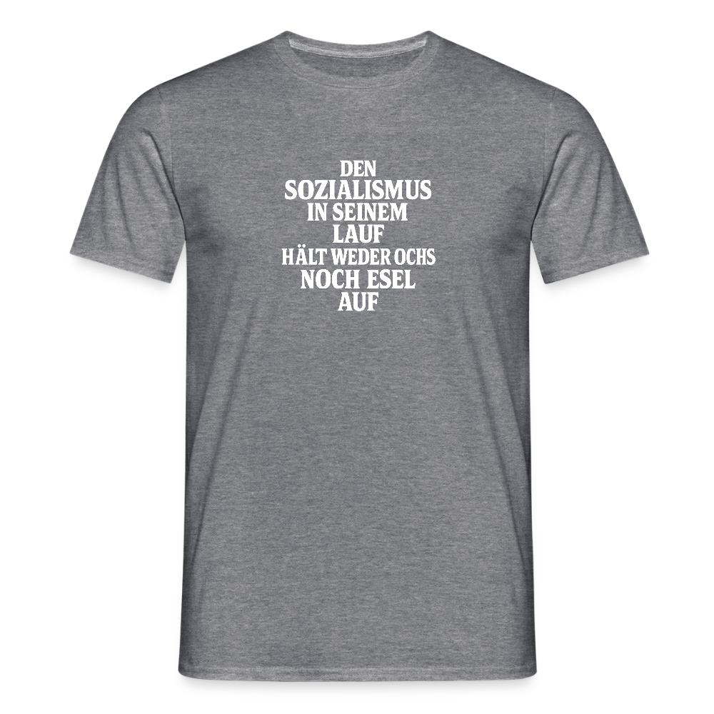 Männer T-Shirt - Graphit meliert