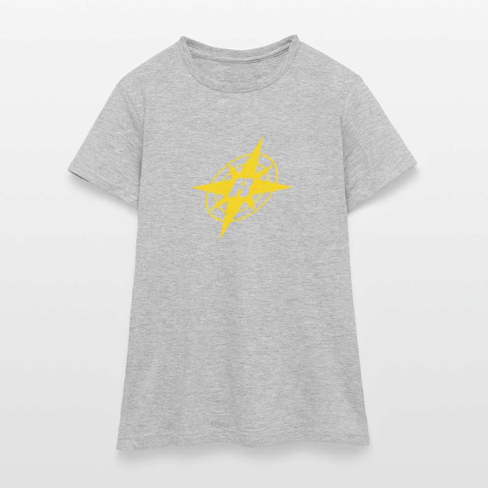 Frauen T-Shirt - Grau meliert
