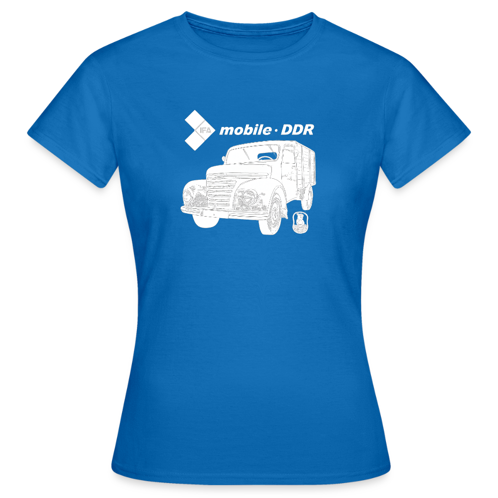 Frauen T-Shirt - Royalblau