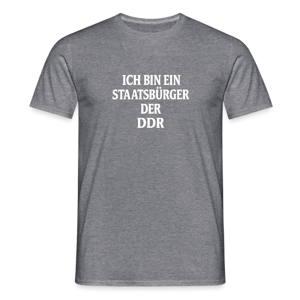 Männer T-Shirt - Graphit meliert