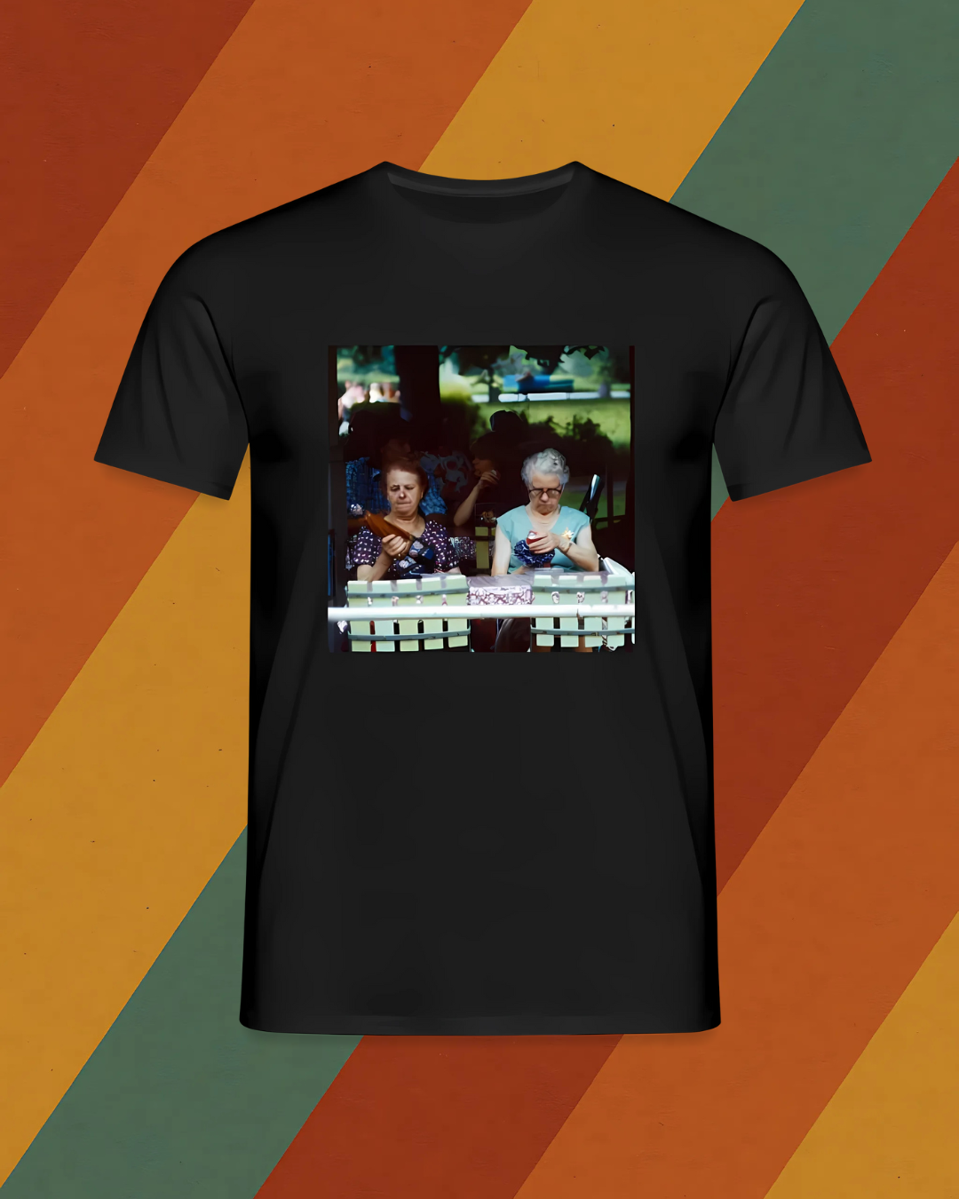 DDR Rentnerinnen T-Shirt – Kaffee, Kuchen, klare Haltung