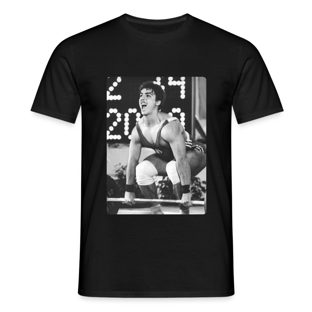 Männer T-Shirt - Schwarz