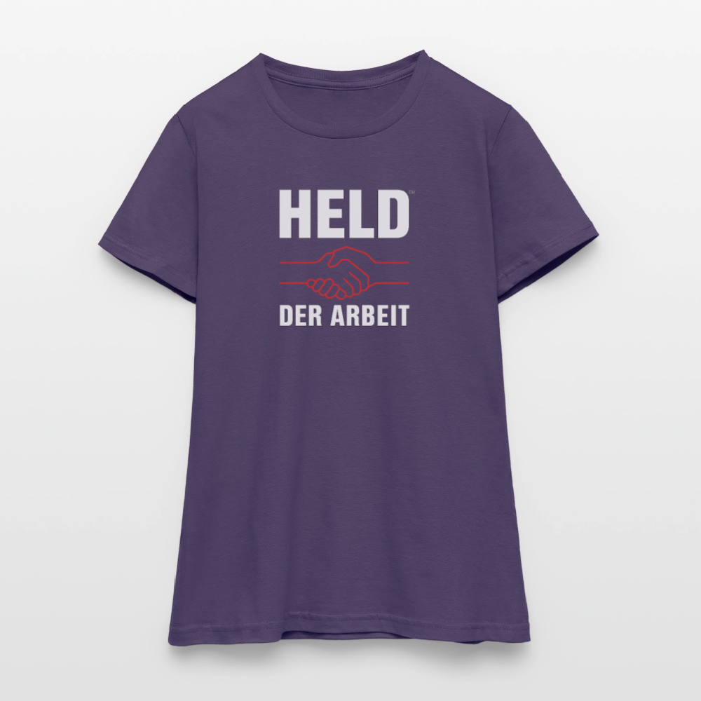 Frauen T-Shirt - Dunkellila