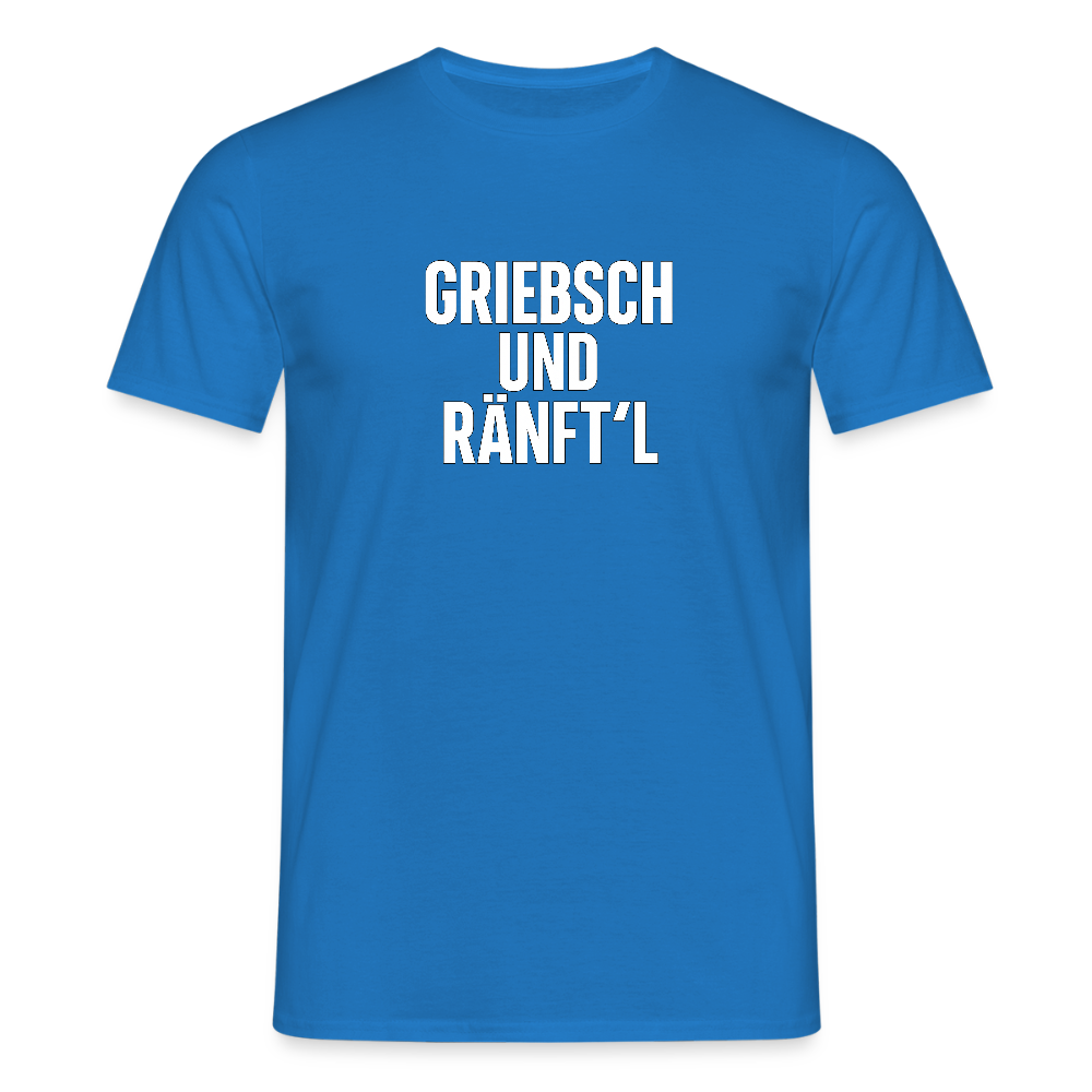 Männer T-Shirt - Royalblau