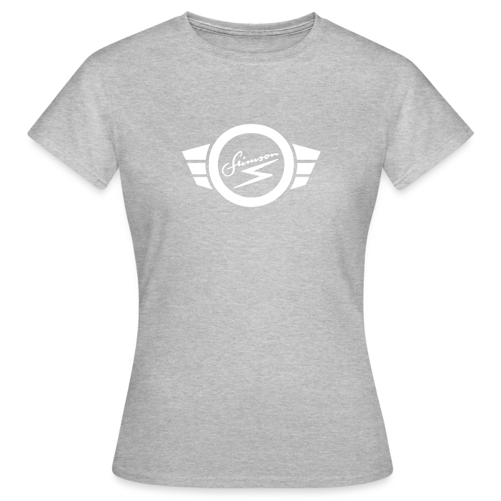 Frauen T-Shirt - Grau meliert