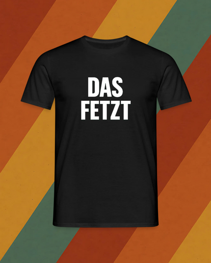 DDR T-Shirt – DAS FETZT Kultspruch aus dem Osten
