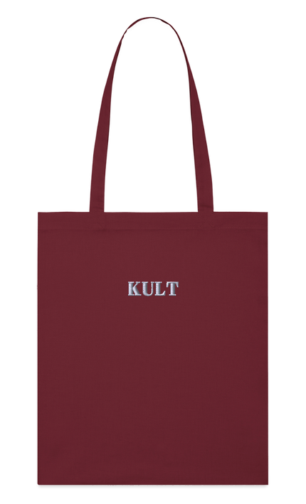 KULT Stoffbeutel - Burgunderrot