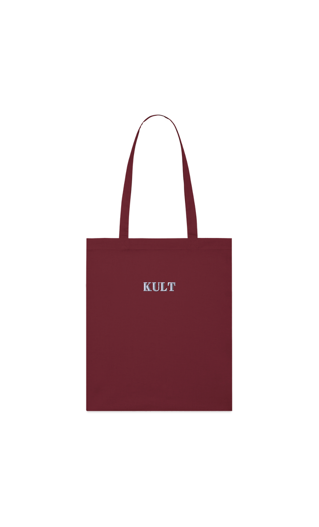 KULT Stoffbeutel - Burgunderrot