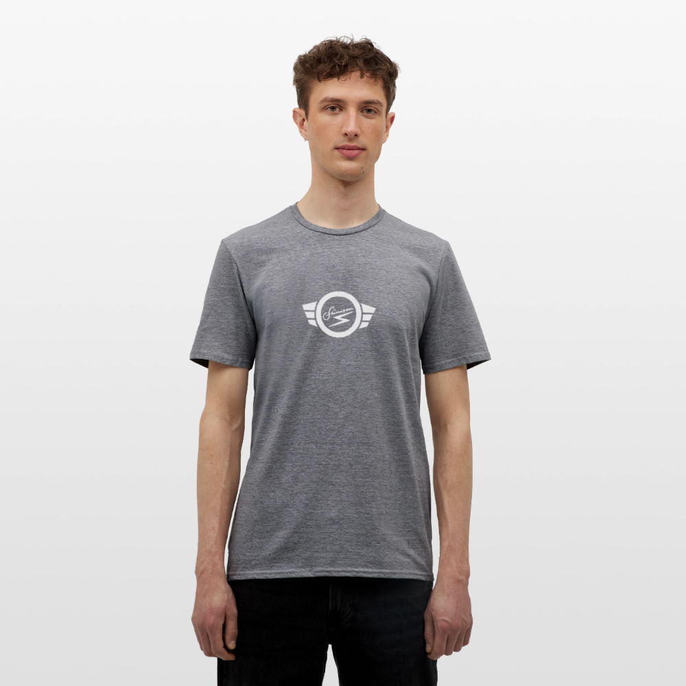 Männer T-Shirt - Graphit meliert