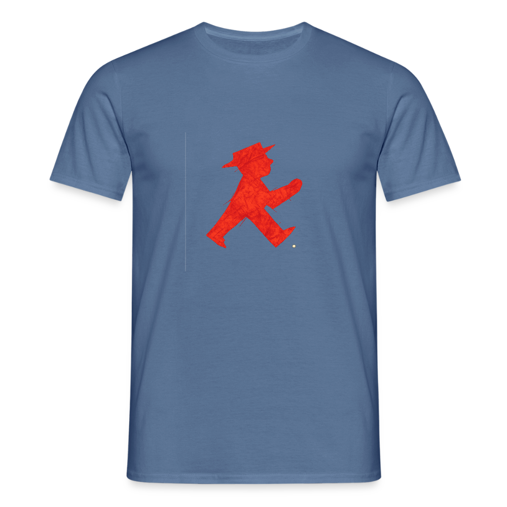 Männer T-Shirt - Taubenblau 