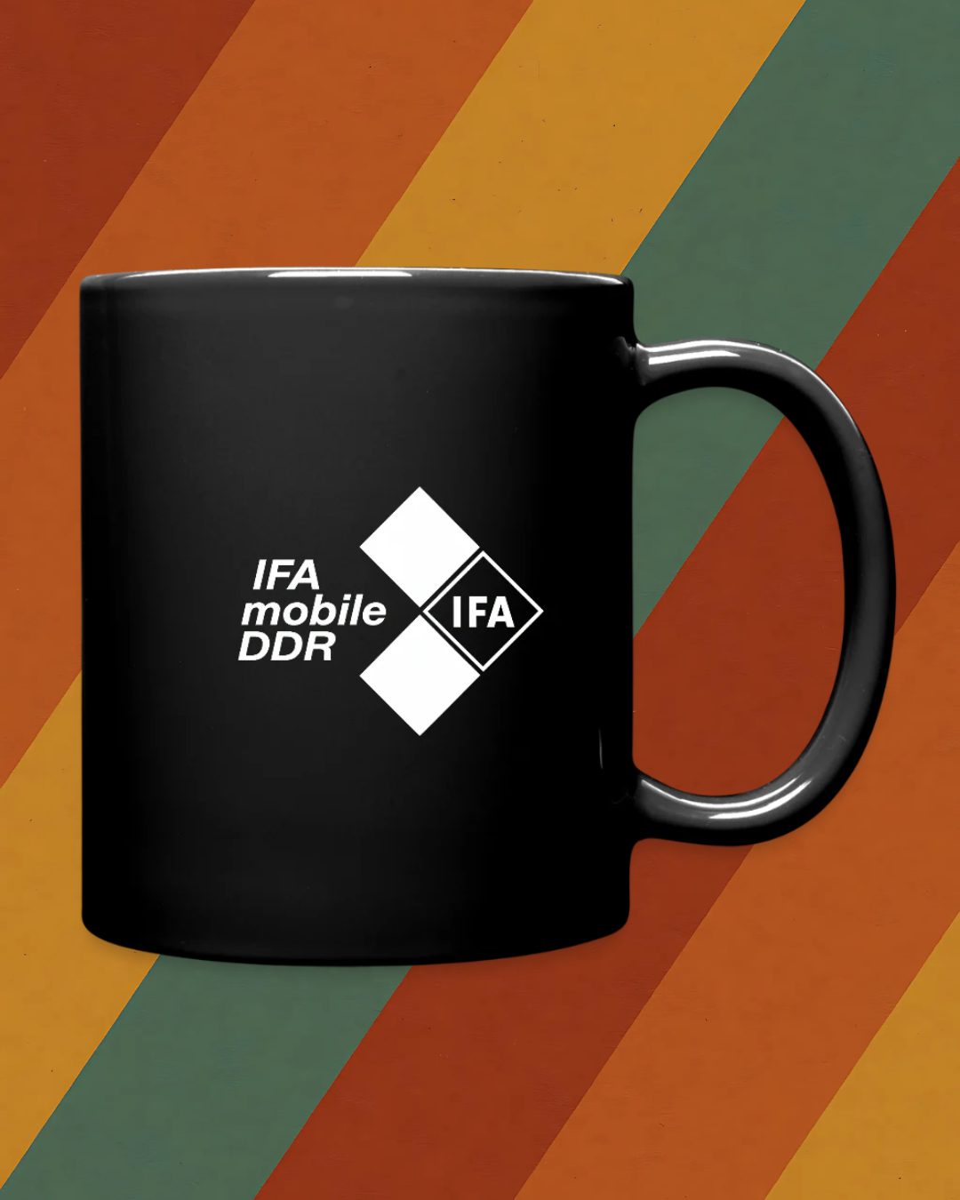 IFA Tasse DDR – IFA Mobile Logo in Weiß