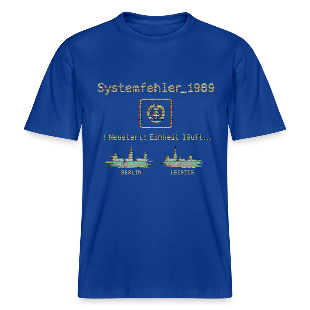 Systemfehler_1989 – Neustart läuft - majorelle blue