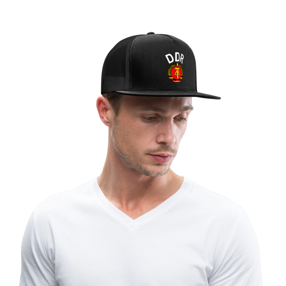 Trucker Cap - Schwarz/Schwarz