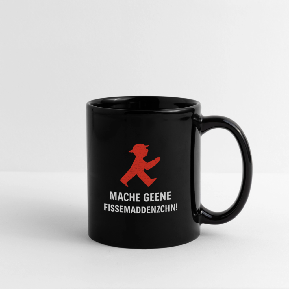 Tasse einfarbig - Schwarz