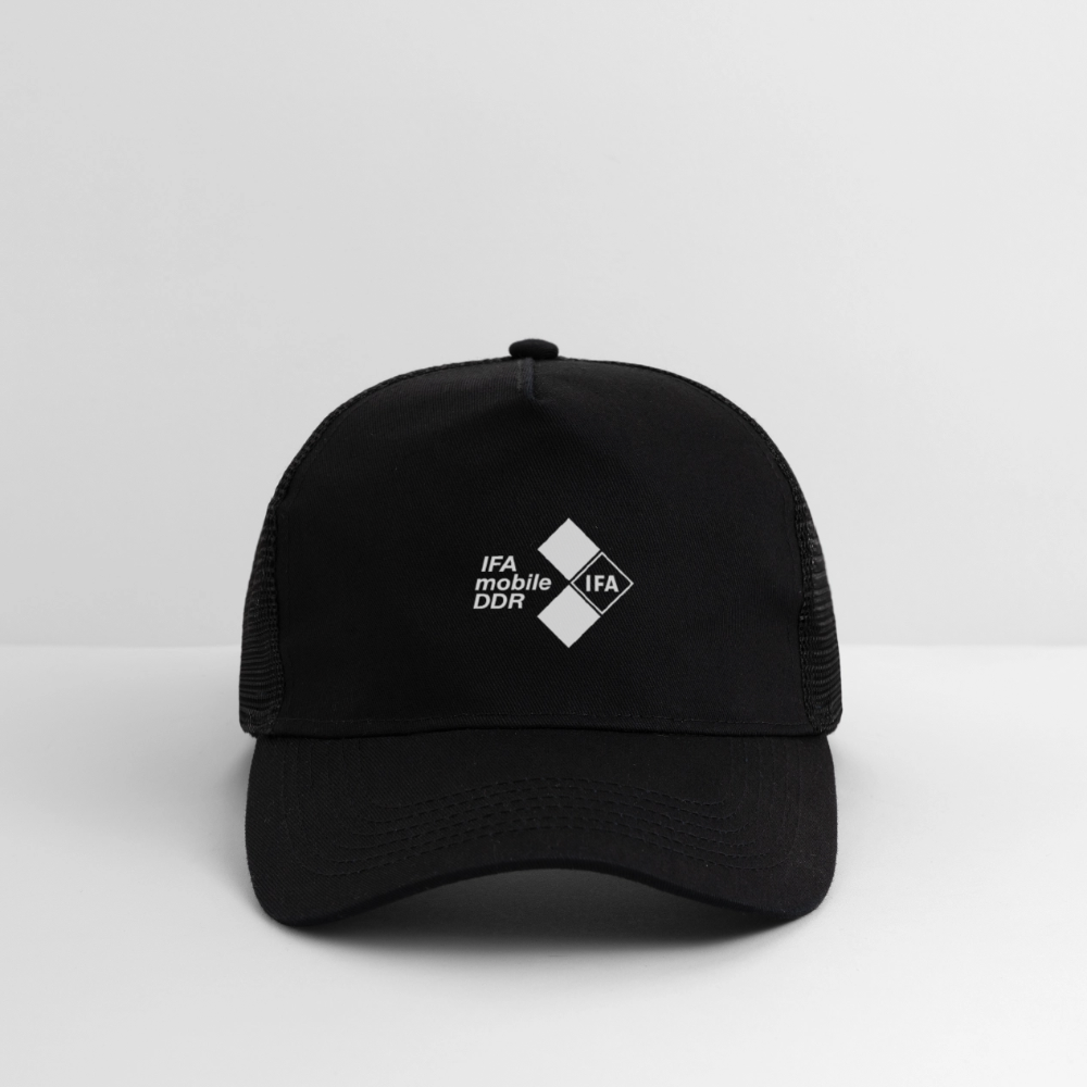 Trucker Cap - Schwarz/Schwarz
