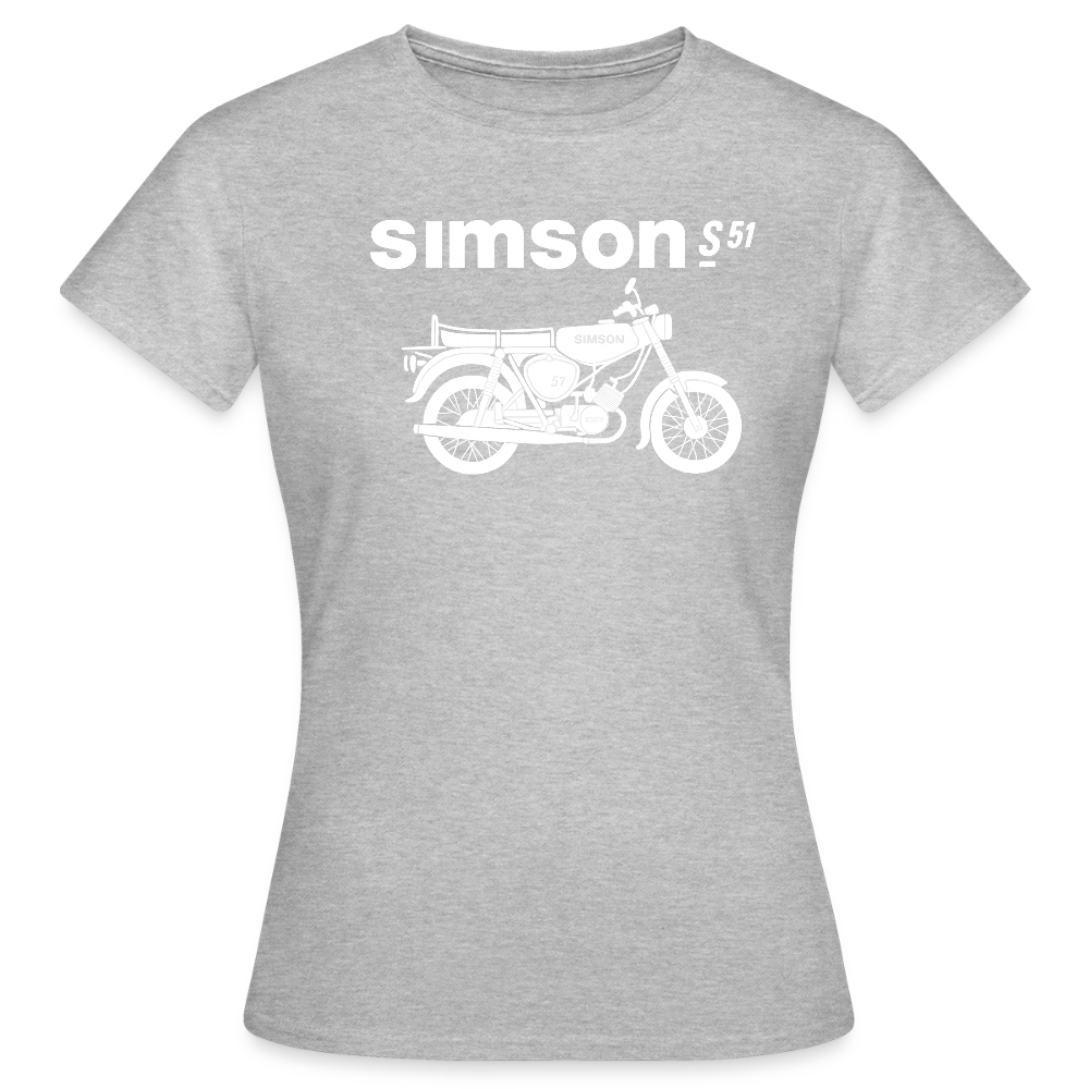 Frauen T-Shirt - Grau meliert