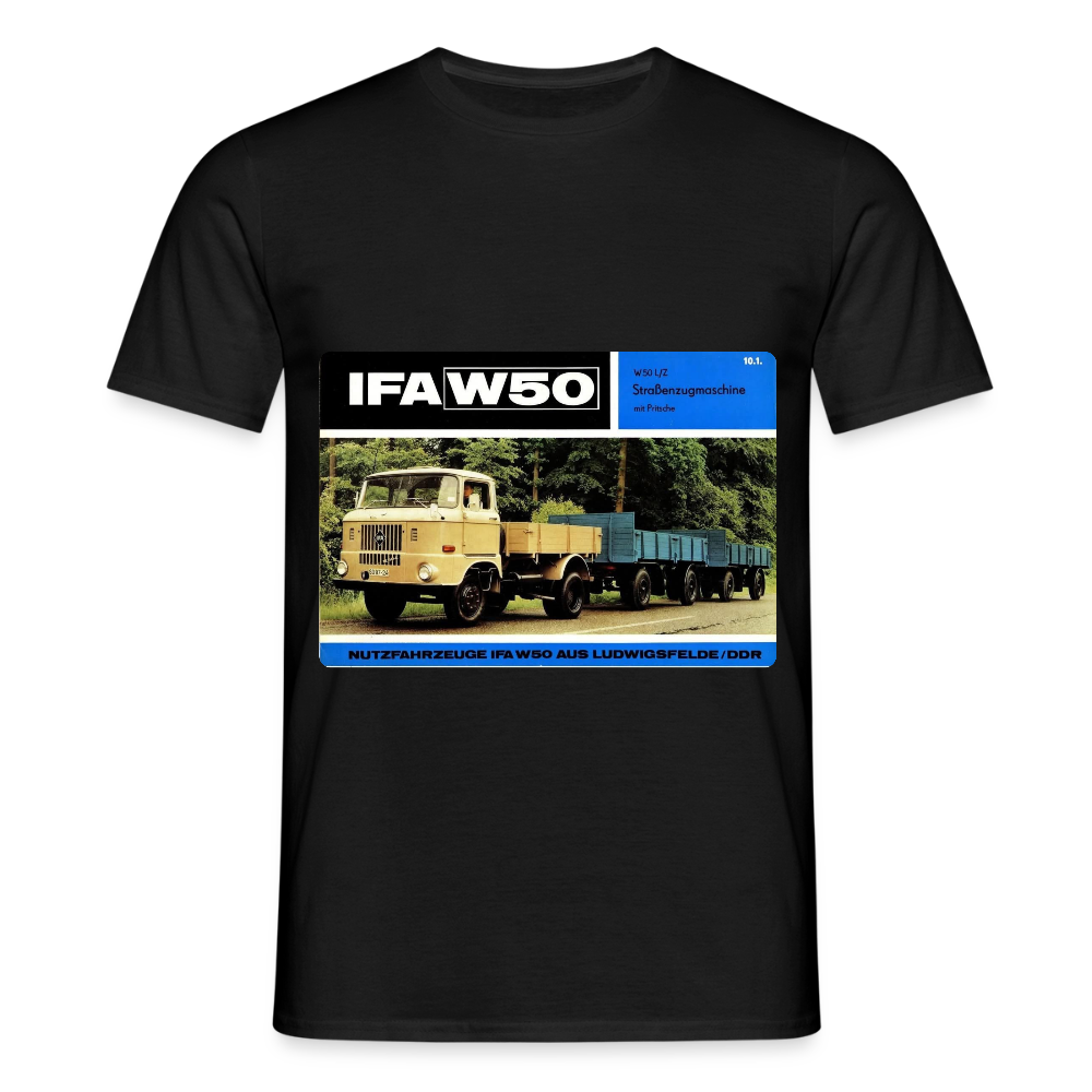 Männer T-Shirt - Schwarz