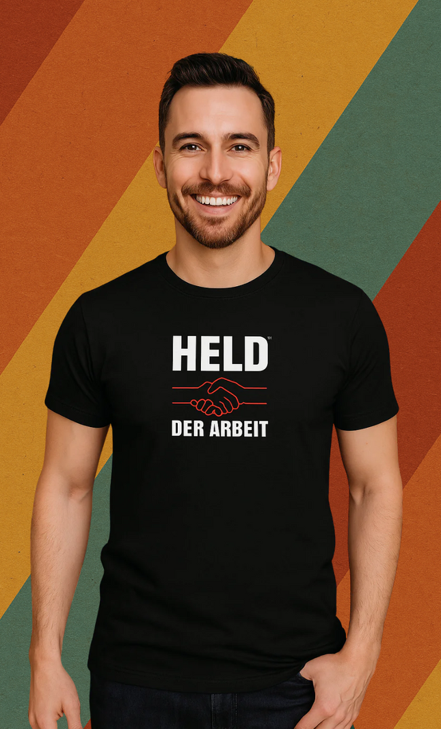 „Held der Arbeit“ - T-Shirt für Männer