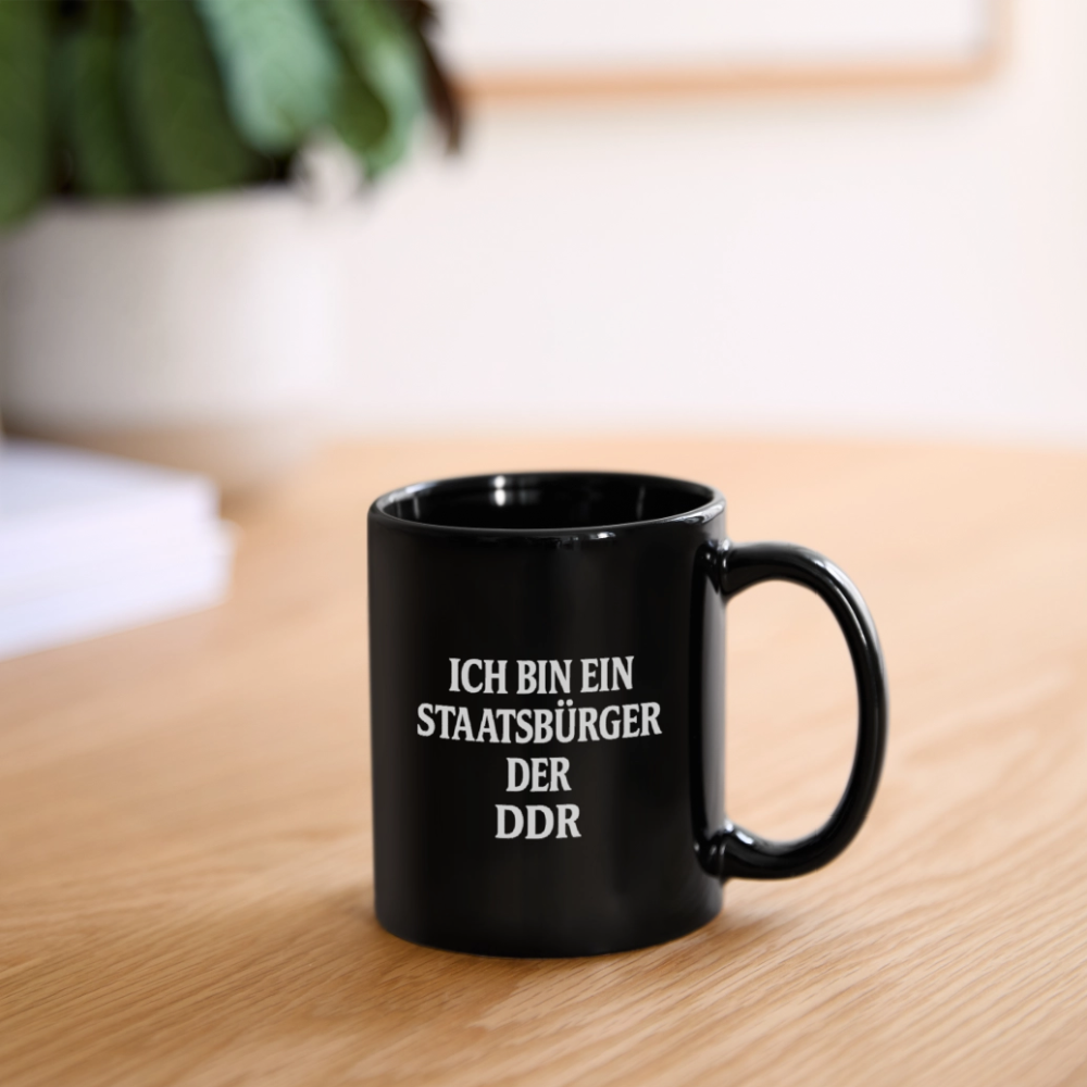 Tasse einfarbig - Schwarz