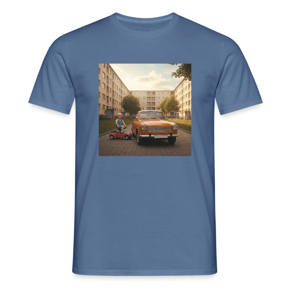 Männer T-Shirt - Taubenblau 