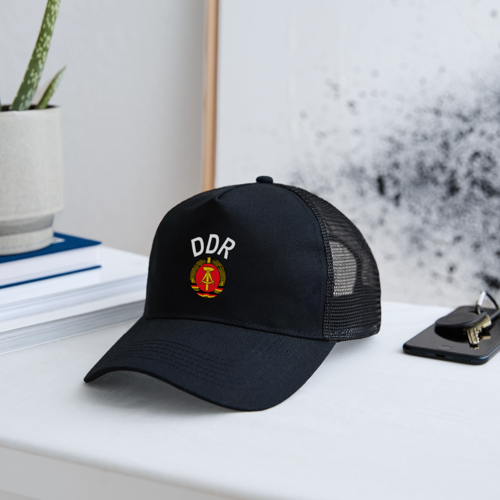 Trucker Cap - Schwarz/Schwarz