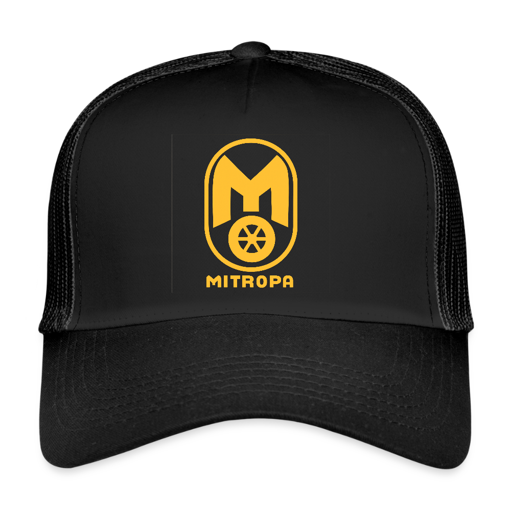 Trucker Cap - Schwarz/Schwarz