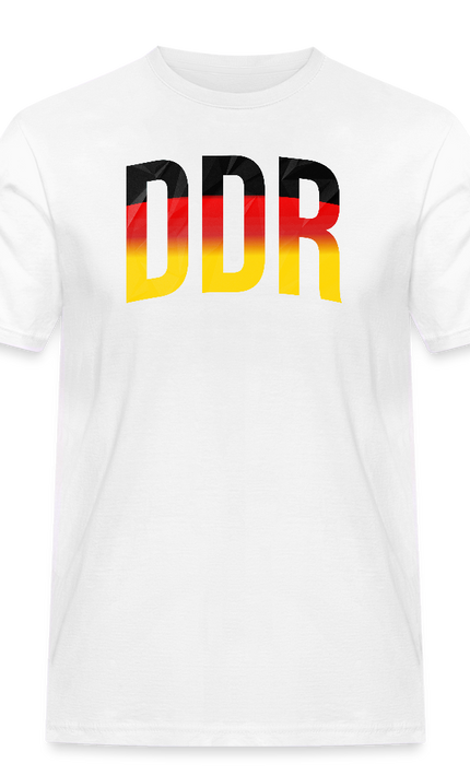 DDR WAPPEN T-Shirt - Weiß