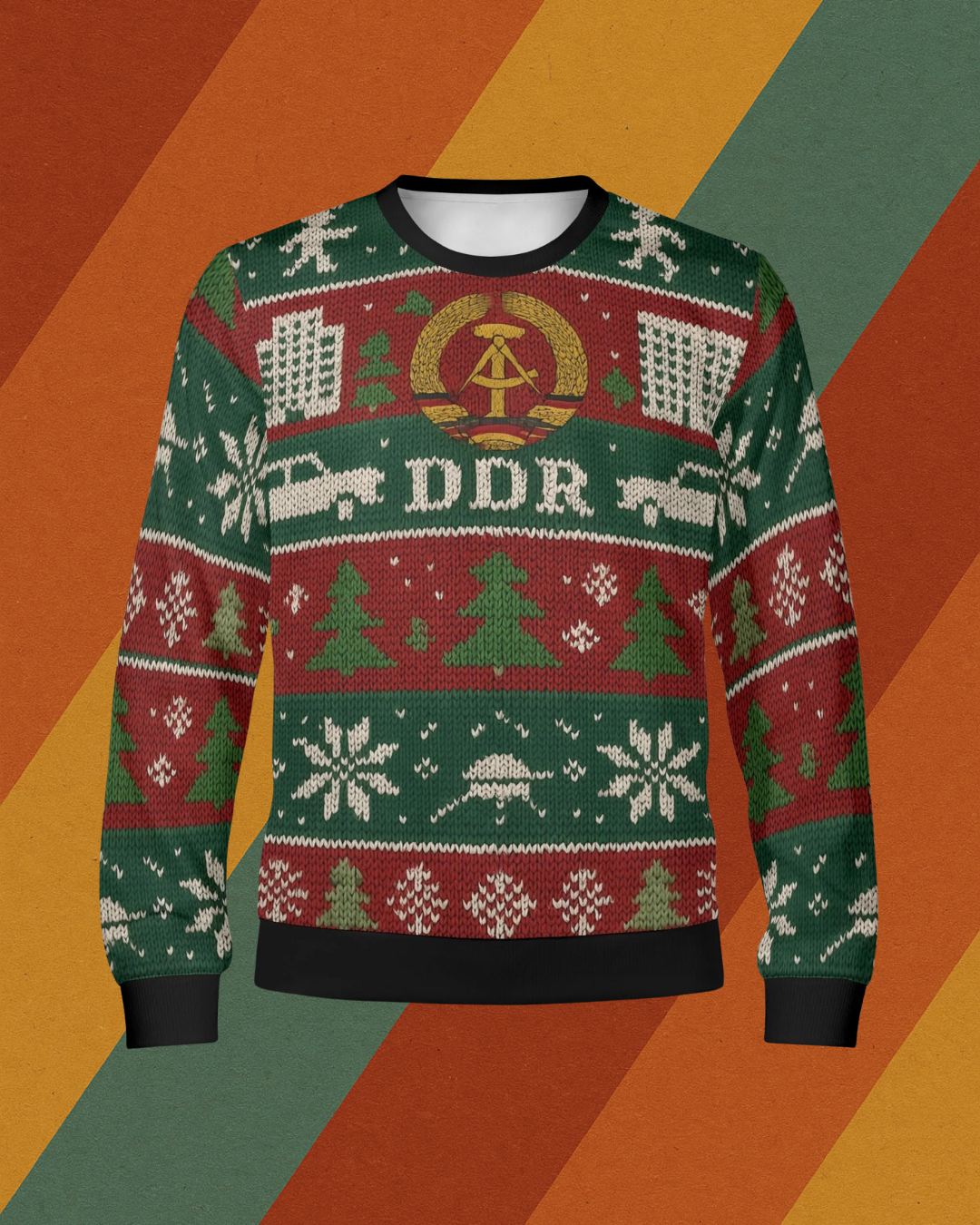 DDR Weihnachtspullover