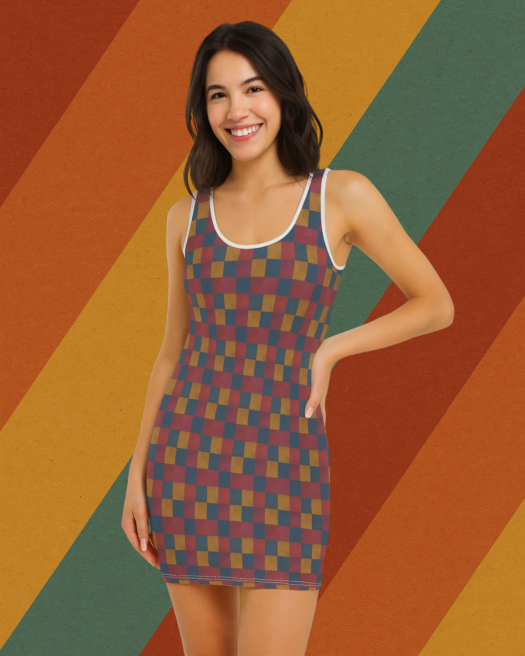 Kachelkurve Sommerkleid