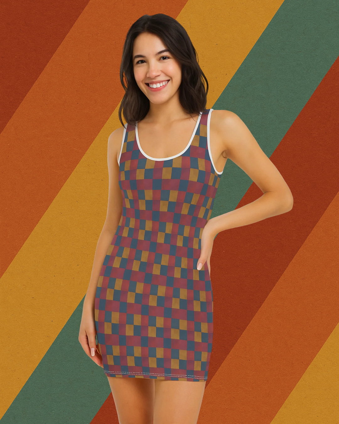 Kachelkurve Sommerkleid