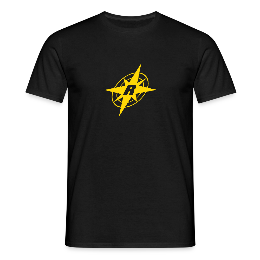 Männer T-Shirt - Schwarz