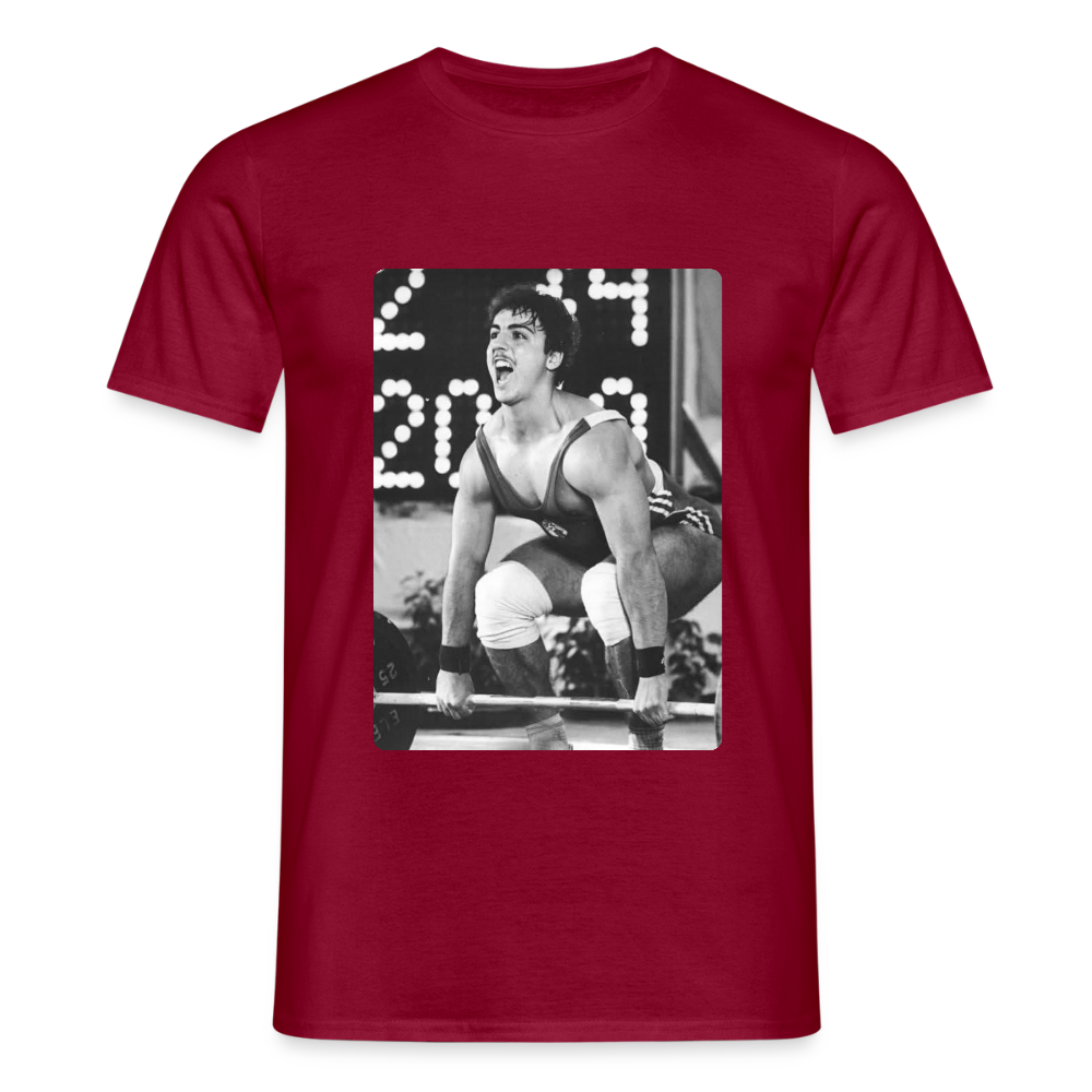Männer T-Shirt - Ziegelrot