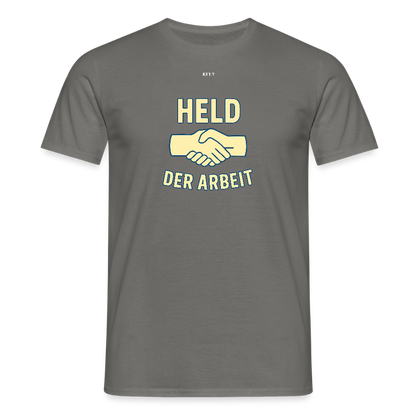 Held der Arbeit – DDR-Ehrentitel zum Anziehen (Unisex Shirt) - graphite grey