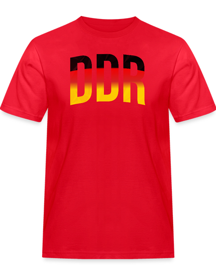 DDR WAPPEN T-Shirt - Rot